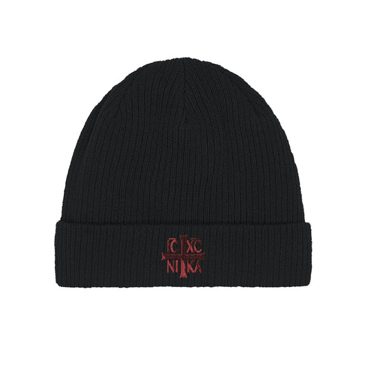 Bio-Baumwoll-Beanie "IC XC NIKA"